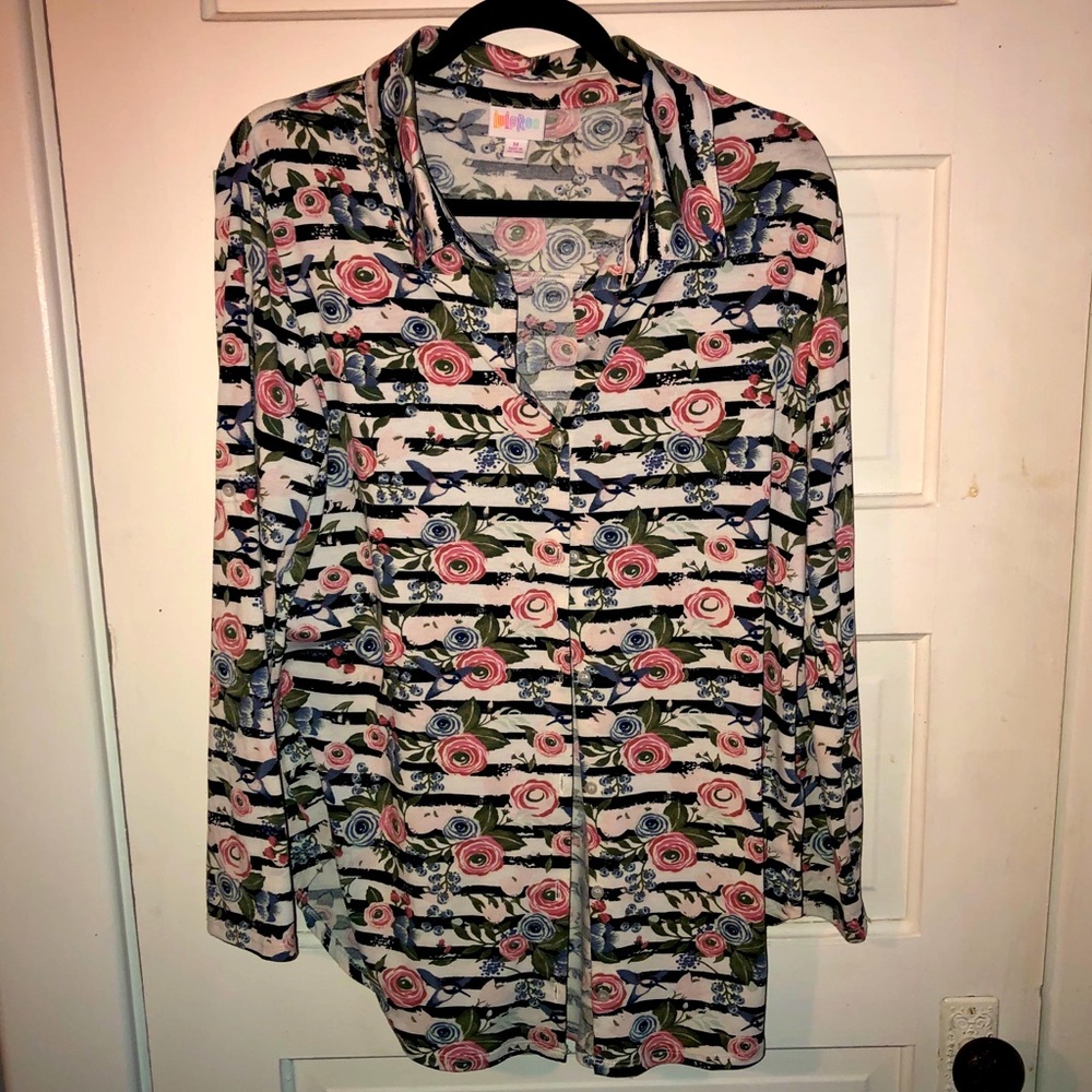 Floral Medium Lularoe Valentina